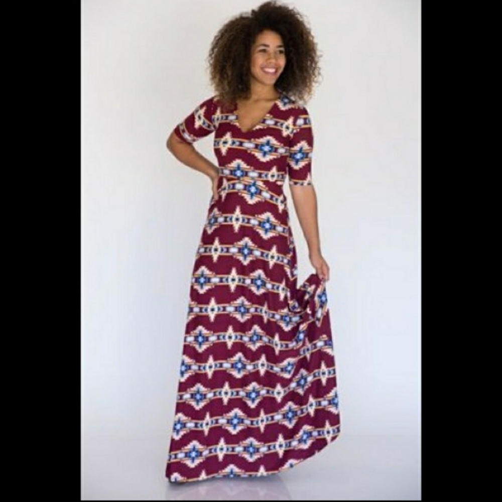 Agnes & Dora Austen Dress, aztec